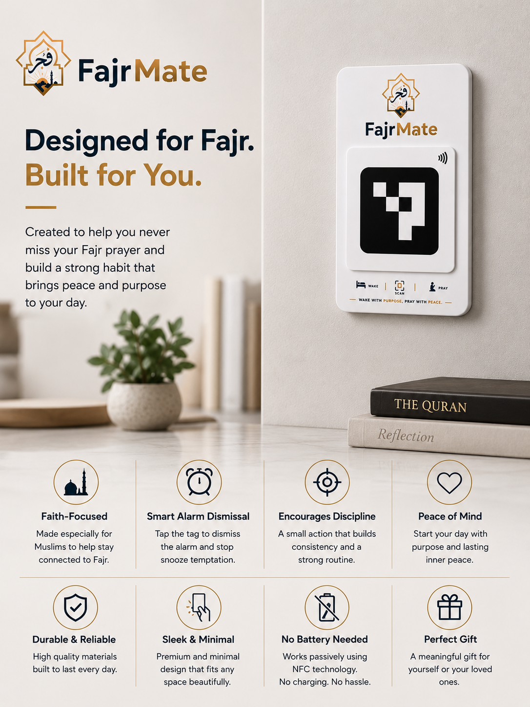 FajrMate Wake Up Tag + NFC Kit - view 4
