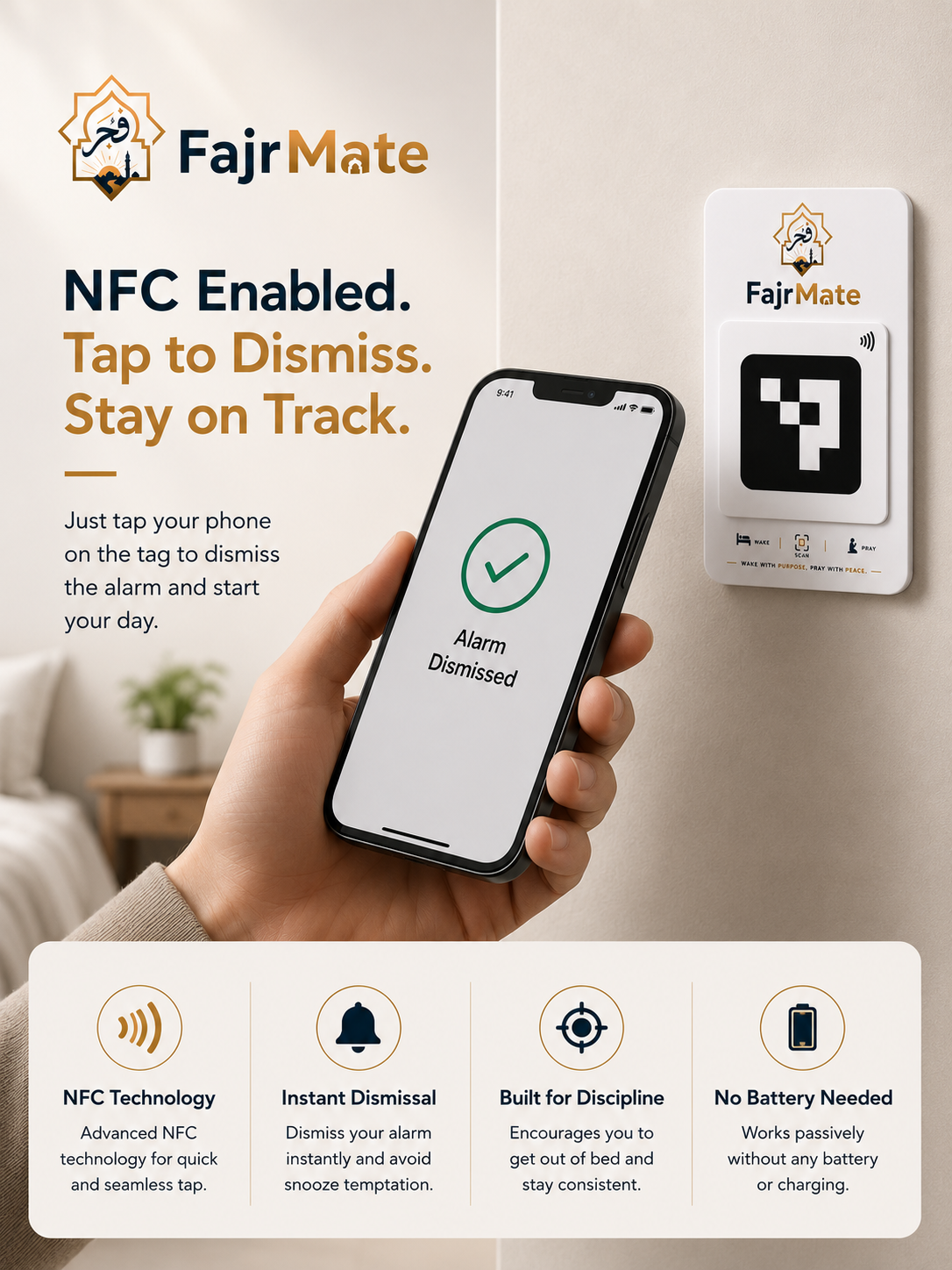 FajrMate Wake Up Tag + NFC Kit - view 6